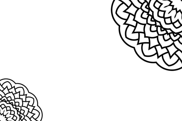 Beauty Floral Black Mandala Backgrounds