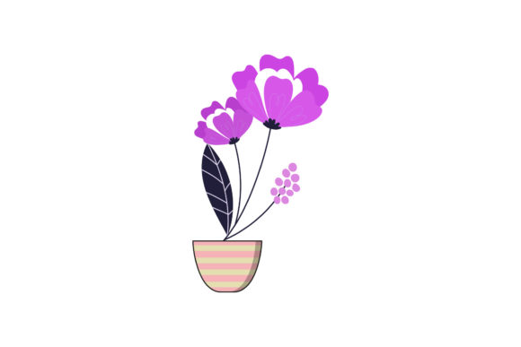 Floral Icon Vector Design