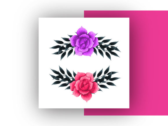 Flower Elements Sublimation Designs
