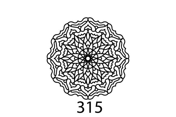 Mandala Abstract Art Floral