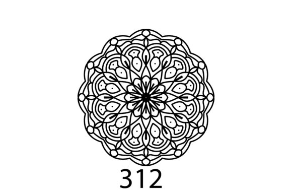 Mandala Abstract Floral Vector