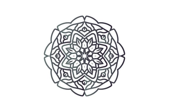 Mandala Floral Illustration
