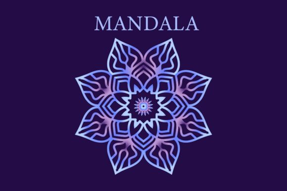 Ornament Mandala Indian Floral Design 19