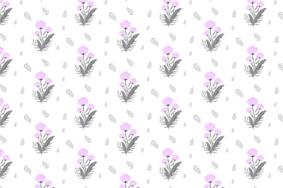 Pattern Floral Decoration Background